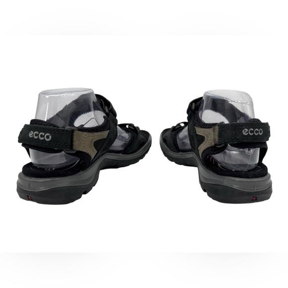 ECCO Womens Offroad Yucatan Sandal Black & Beige Size EU 39 - US 8/8.5 - Picture 11 of 14